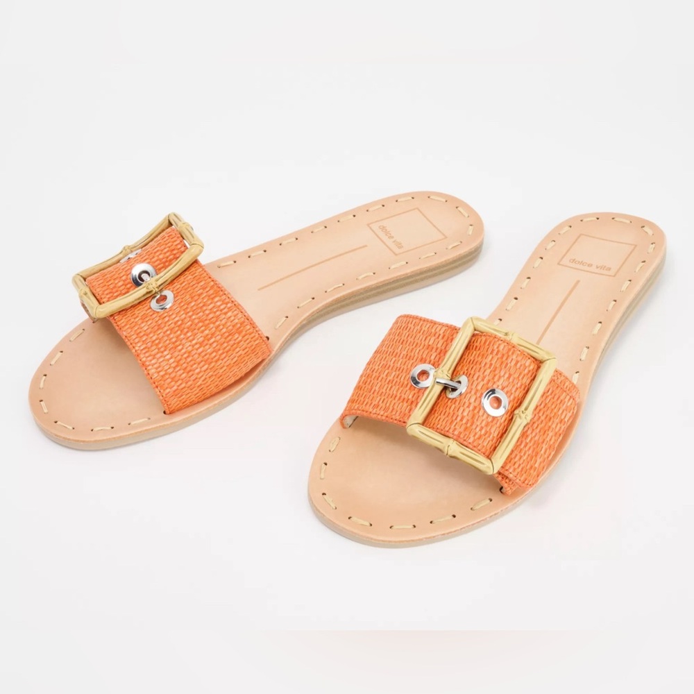 Dolce Vita Dasa Sandals in Orange size 8.5 NWOB